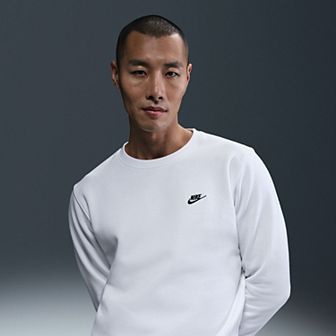 Men's Nike Club Brushed Fleece Crewneck Sweatshirt