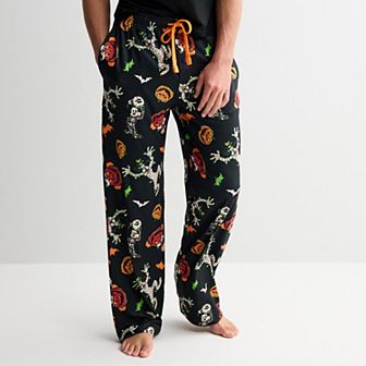 Men's Disney's Mickey Mouse Halloween Pajama Pants