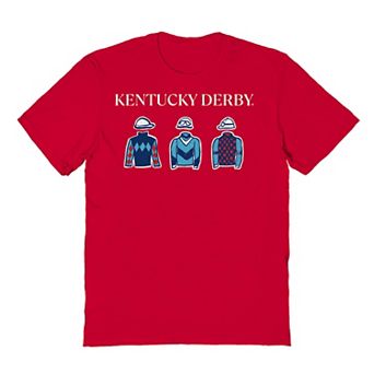 Men's Kentucky Derby Rider Clothes Pattern Shirt