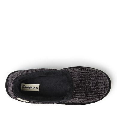 Dearfoams Chenille Women's Closed Back Slippers