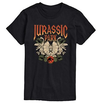 Big & Tall Jurassic World Group Of Dinosaurs Graphic Tee