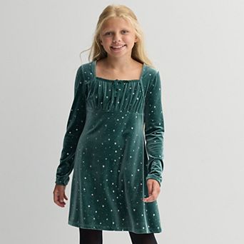 Girls 6-20 SO® Embellished Velvet Dress in Regular & Plus Size