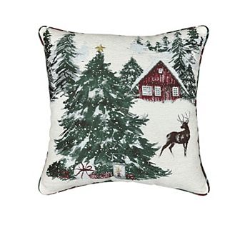 St. Nicholas Square® Scenic Tapestry Throw Pillow