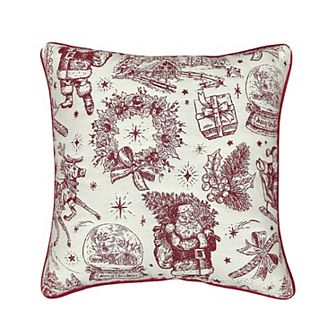 St. Nicholas Square® Santa Tapestry Decorative Throw Pillow