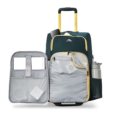 High Sierra Hi-Life Carry-On Softside Wheeled Duffel Bag