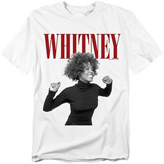 Big & Tall Original & Unrestored Whitney Houston Wanna Dance Graphic Tee