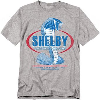 Big & Tall Original & Unrestored Carroll Shelby American Racing Graphic Tee