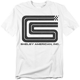 Big & Tall Original & Unrestored Carroll Shelby Vintage Crew Shirt Graphic Tee