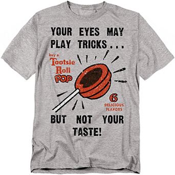 Big & Tall Original & Unrestored Tootsie Pop Your Taste Graphic Tee