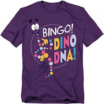 Big & Tall Original & Unrestored Jurassic Park Bingo Dino DNA Graphic Tee