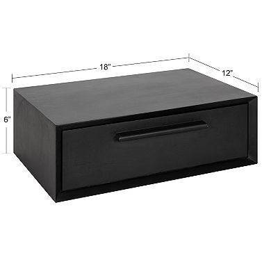McCutcheon Wood Storage Shelf 18x12x6