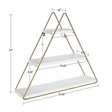 Tilde Multi-Purpose Wall Shelves 3 Shelves