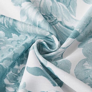 Lush Decor Bird and Hydrangea Toile Shower Curtain