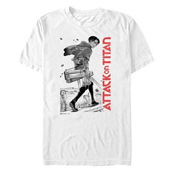 Big & Tall Attack On Titan Mikasa Ackerman Poster Graphic Tee