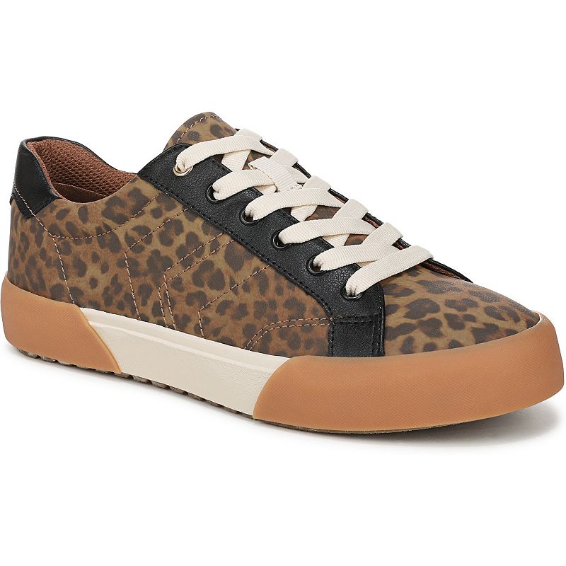 Dr. Scholl's Lace-Up Women's Faux Leather Casual Shoes, Size: 7, Leopard