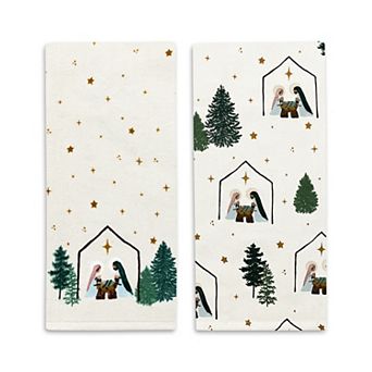 St. Nicholas Square® Nativity Kitchen Towel 2 pk