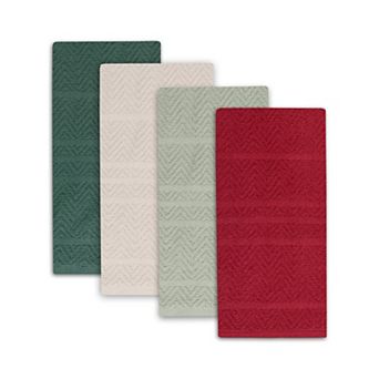 St. Nicholas Square® Holiday Solids Kitchen Towels 4 pk