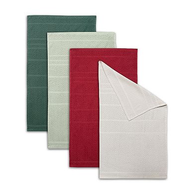St. Nicholas Square® Holiday Solids Kitchen Towels 4-pk.