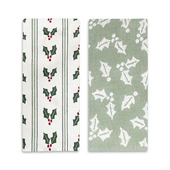 St. Nicholas Square® Holly Terry Loop Kitchen Towels 2 pk