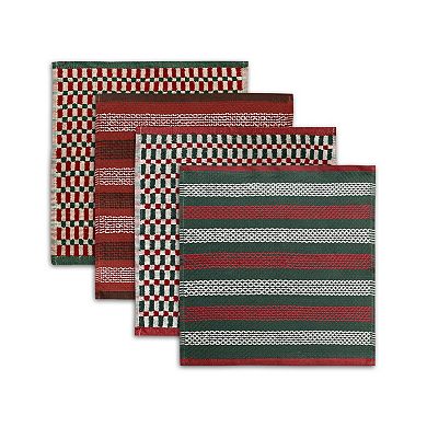 St. Nicholas Square® Holiday Yarn Dye Dish Cloths 8-pk.