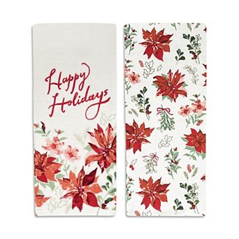 St. Nicholas Square® Happy Holidays Kitchen Towel 2 pk