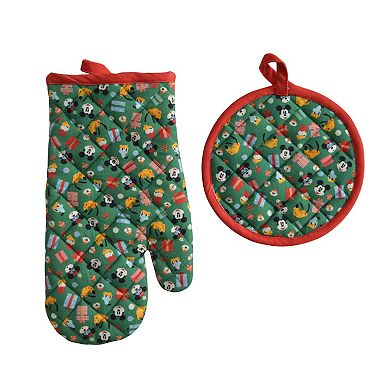 St. Nicholas Square® Disney's Mickey Mouse & Friends 2-pc. Oven Mitt & Potholder Set