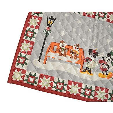 St. Nicholas Square® Disney's Mickey Mouse & Friends Caroling Quilt Placemat