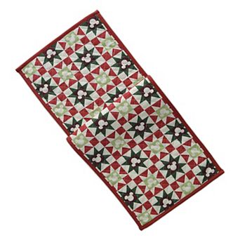 St. Nicholas Square® Disney's Mickey Mouse Holiday Reversible Quilt Runner