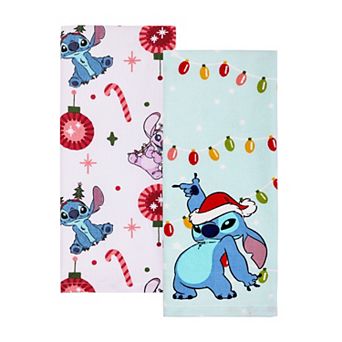 Disney's Lilo & Stitch 2-Pack Merry Stitchmas Kitchen Towel Set by St. Nicholas Square®