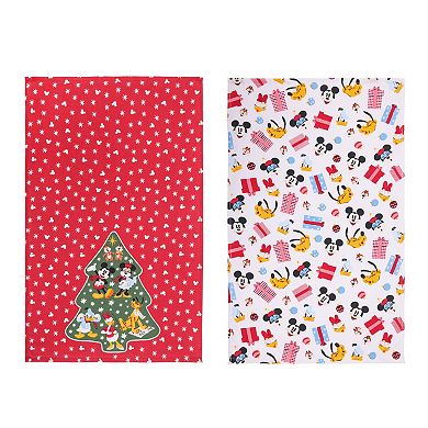 Disney's Mickey Mouse & Friends 2-Pack Caroling Kitchen Towel Set by St. Nicholas Square®