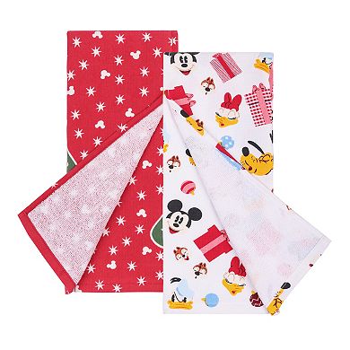 Disney's Mickey Mouse & Friends 2-Pack Caroling Kitchen Towel Set by St. Nicholas Square®