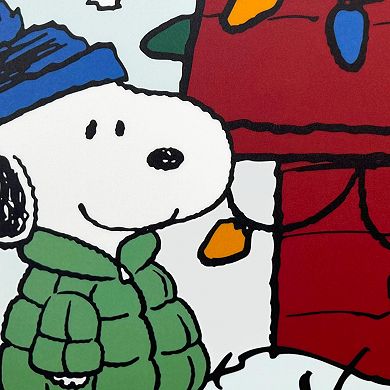 St. Nicholas Square® Peanuts Snoopy Holiday House Placemat