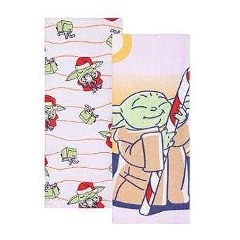 St. Nicholas Square® 2-Pack Star Wars Grogu Holiday Kitchen Towel Set