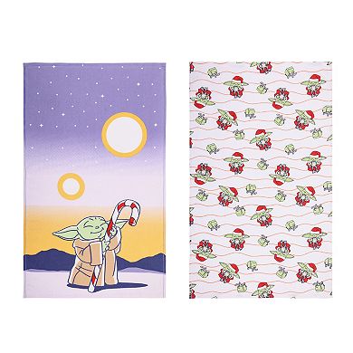 St. Nicholas Square® 2-Pack Star Wars Grogu Holiday Kitchen Towel Set