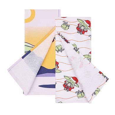 St. Nicholas Square® 2-Pack Star Wars Grogu Holiday Kitchen Towel Set