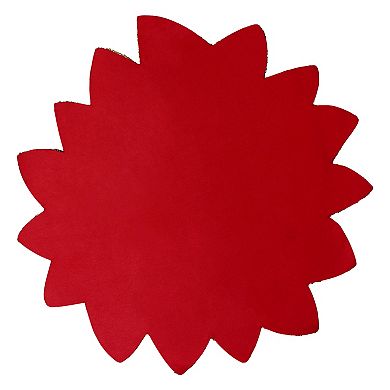 St. Nicholas Square® Poinsettia Beaded Placemat