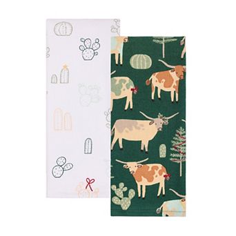 St. Nicholas Square® 2-Pack Ranch Holiday Kitchen Towel Set