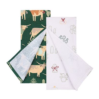 St. Nicholas Square® 2-Pack Ranch Holiday Kitchen Towel Set