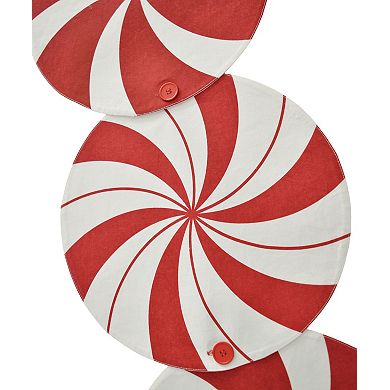 St. Nicholas Square® 4-pk. Peppermint Placemat or Table Runner Set
