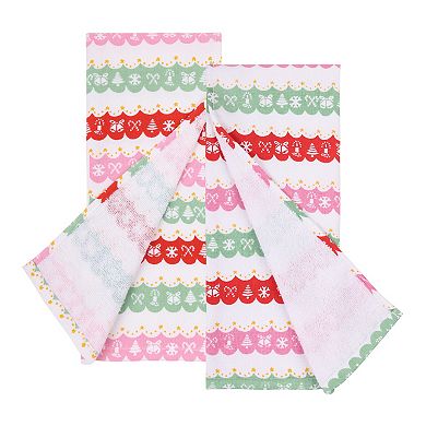 St. Nicholas Square® 2-Pack Feliz Navidad Kitchen Towel Set
