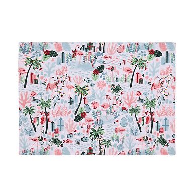 St. Nicholas Square® Holiday Flamingo Reversible Placemat