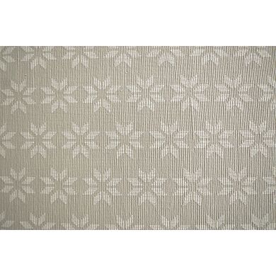 St. Nicholas Square® Ribbed Woven Snowflake Placemat