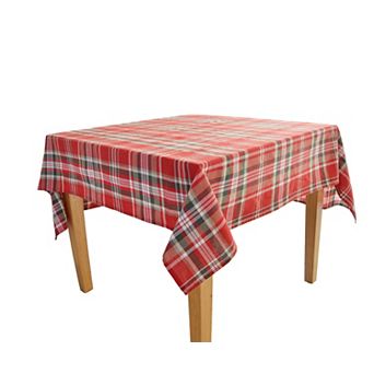 St. Nicholas Square® Yarn Dye Plaid Tablecloth