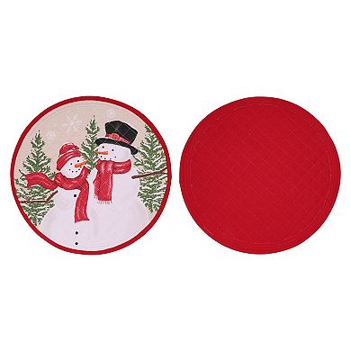 St. Nicholas Square® Yuletide Quilted Snowman Placemat