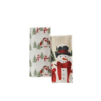 St. Nicholas Square® 2 pk Yuletide Kitchen Tea Towel Set