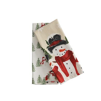 St. Nicholas Square® 2-pk. Yuletide Kitchen Tea Towel Set
