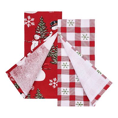 St. Nicholas Square® 2-Pack Yuletide Toss Kitchen Towel Set