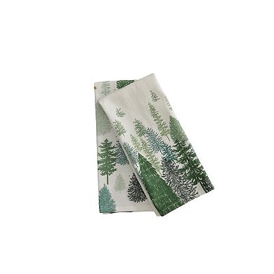 St. Nicholas Square® 2-pk. Treeline Kitchen Tea Towel Set