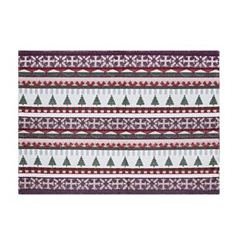 St. Nicholas Square® Fair Isle Dobby Placemats
