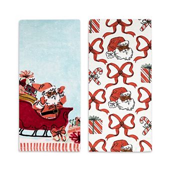 St. Nicholas Square® 2 pk Santa Kitchen Towels